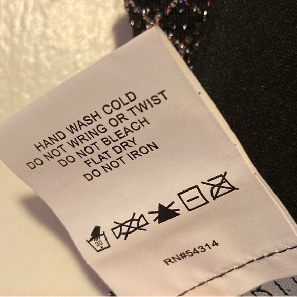 B DARLIN Glitter-knit Bodycon Dress NWT - Picture 7 of 9